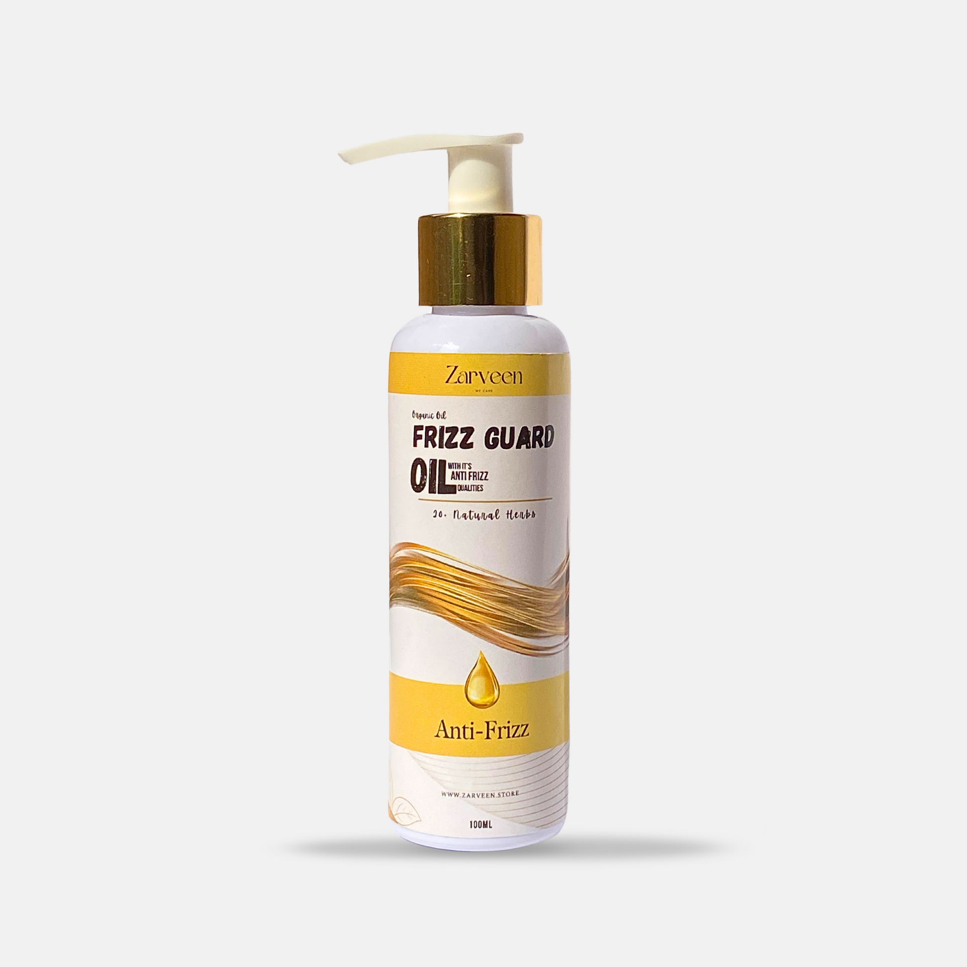 Frizz Guard – Organic Anti-Frizz Hair Oil