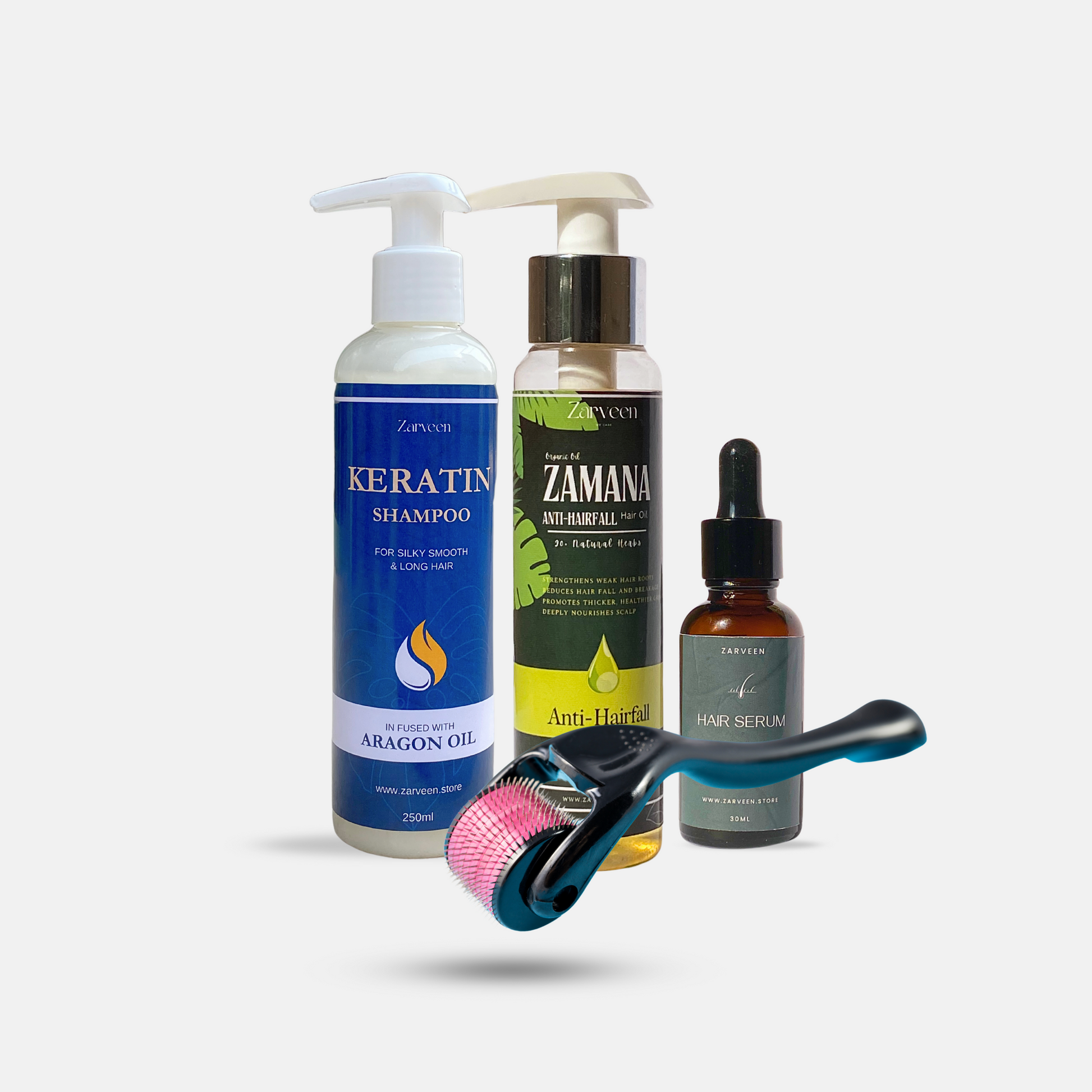 Mega Hair Kit – Keratin Shampoo and Anti-Hairfall Treatment