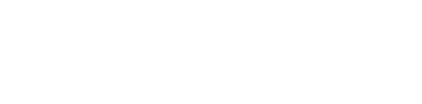 Zarveen written in white text with no background